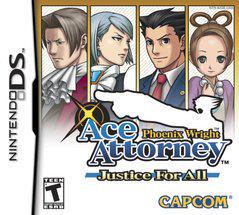 Phoenix Wright: Ace Attorney Justice For All (Nintendo DS)
