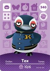 Tex #340 [Animal Crossing Series 4] (Amiibo Cards)