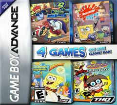 Nickelodeon 4 Games on One Game Pack [USA-1] (GameBoy Advance)