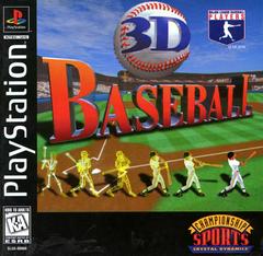 3D Baseball Playstation