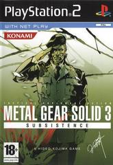 Metal Gear Solid 3 Subsistence (PAL Playstation 2)