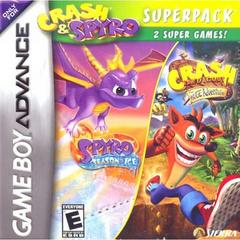 Crash and Spyro Superpack: Season of Ice & Huge Adventure (GameBoy Advance)