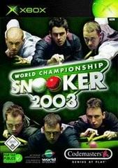 World Championship Snooker 2003 (PAL Xbox)