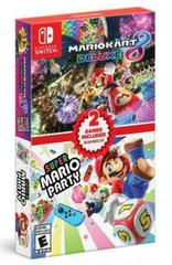 Mario Kart 8 Deluxe + Super Mario Party Double Pack (Nintendo Switch)