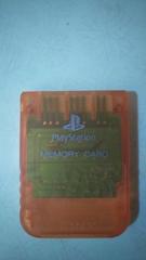 PS1 Memory Card [Clear Red] Playstation