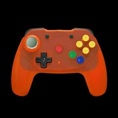 Brawler 64 Wireless Gamepad [Orange] (Nintendo 64)