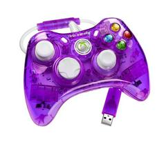 Rock Candy Wired Xbox 360 Controller [Cosmo Berry Purple] (Xbox 360)