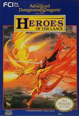 Advanced Dungeons & Dragons Heroes of the Lance NES