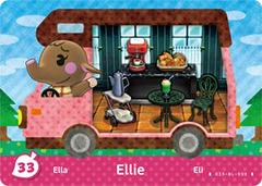 Ellie #33 [Animal Crossing Welcome Amiibo] (Amiibo Cards)