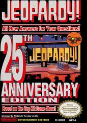 Jeopardy 25th Anniversary NES