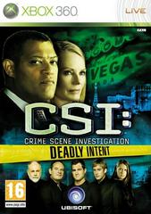 CSI: Deadly Intent (PAL Xbox 360)