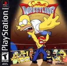 The Simpsons Wrestling Playstation