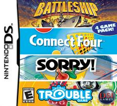 Battleship / Connect Four / Sorry / Trouble (Nintendo DS)