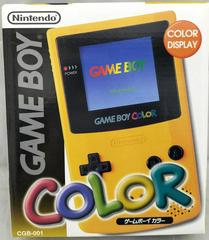 Gameboy Color Yellow (JP GameBoy Color)