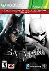 Batman: Arkham Asylum and Batman: Arkham City Dual Pack Xbox 360