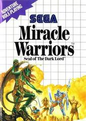 Miracle Warriors Seal of The Dark Lord (PAL Sega Master System)