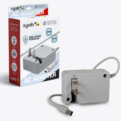 3DS/DSI xyab AC adapter | (NEW) (Nintendo 3DS)