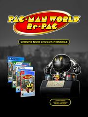 Pac-Man World Re-PAC [Chrome Noir Chogokin Figure Bundle] | (NEW) (Nintendo Switch)