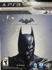 Batman: Arkham Origins [Not For Resale] | (CIB) (Playstation 3)