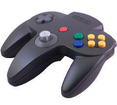 Black Controller | (LS) (Nintendo 64)