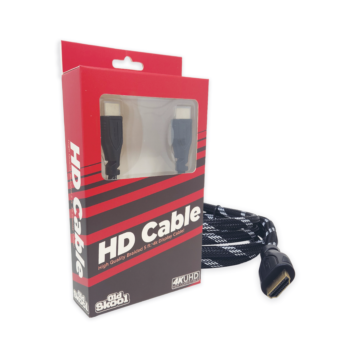 4K COMPATIBLE HDMI CABLE - 5 FT. | (NEW) (Other)