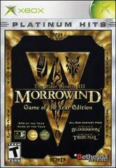 Elder Scrolls III Morrowind Platinum [Game of the Year] | (CIB) (Xbox)