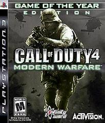 Call of Duty 4 Modern Warfare [Game of the Year] | (LS) (Playstation 3)