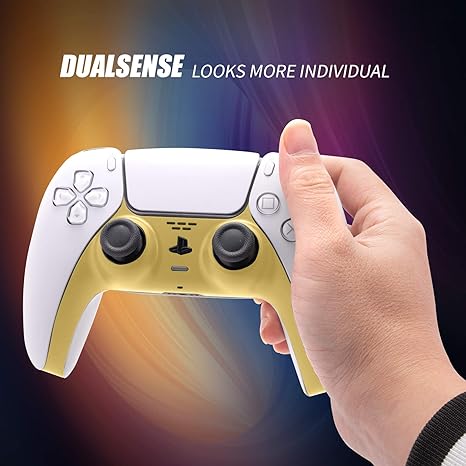 DualSense Wireless Controller [White and Gold] | (PRE) (Playstation 5)