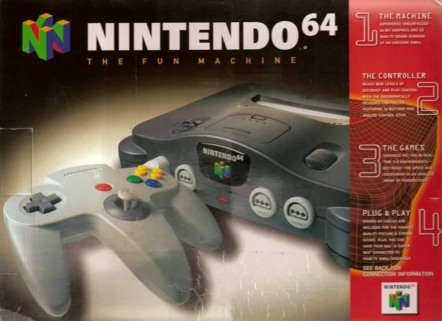 N64 Console Black (Nintendo 64)