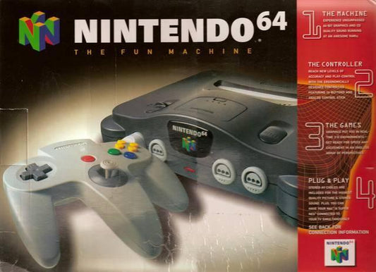 N64 Console Black (Nintendo 64)