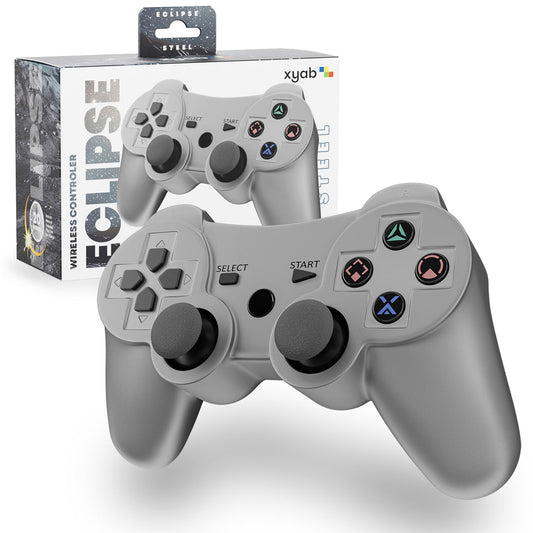 3rd Party Wireless Playstation 3 Controller Eclipse Steel (XYAB) (Playstation 2)
