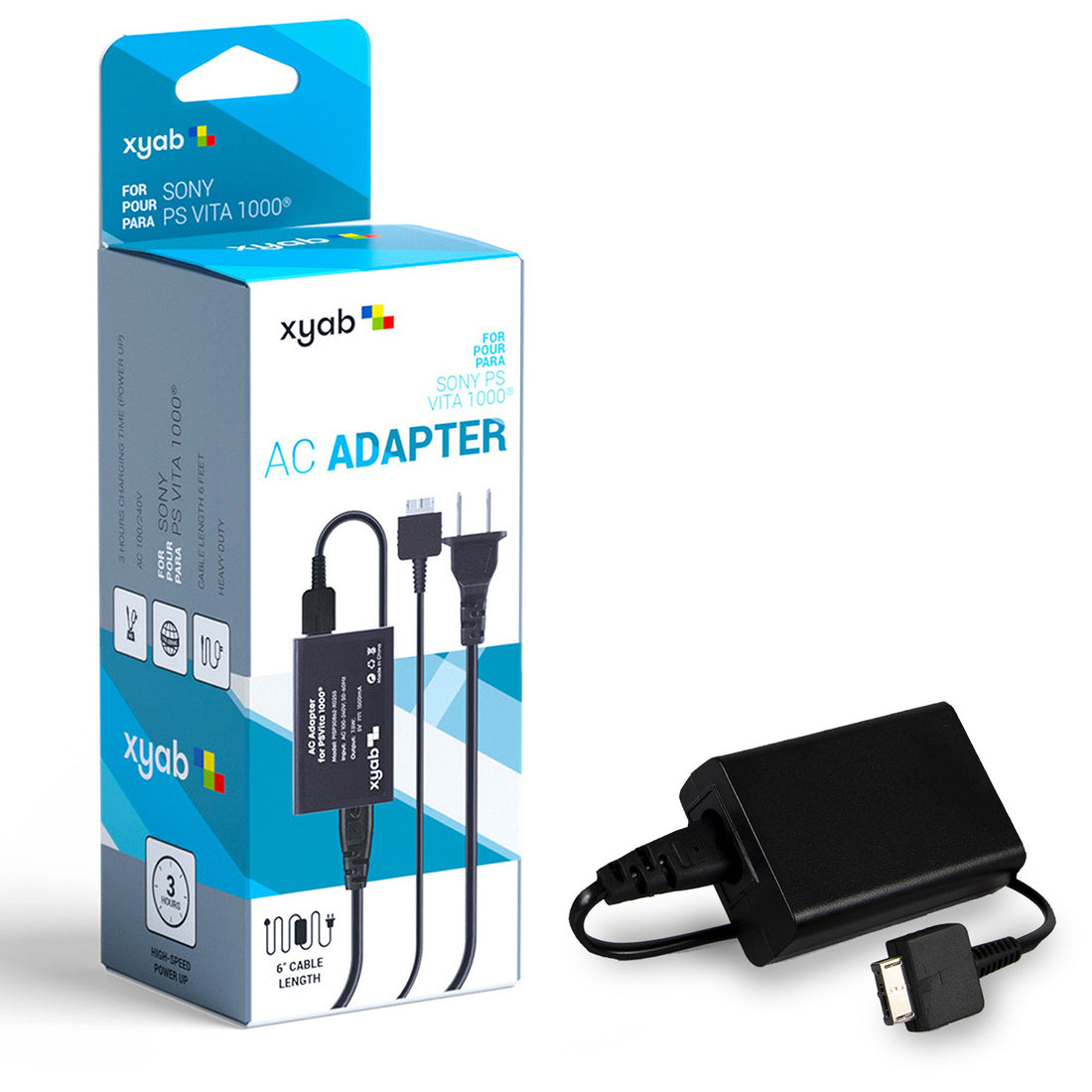 Sony Ps Vita 1000 AC Adapter Third Party (XYAB) (Playstation Vita) (Video Game Console Accessories)