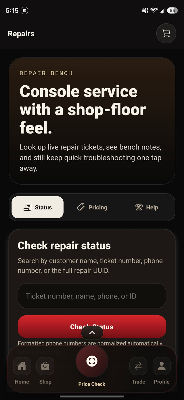 App Preview Screen