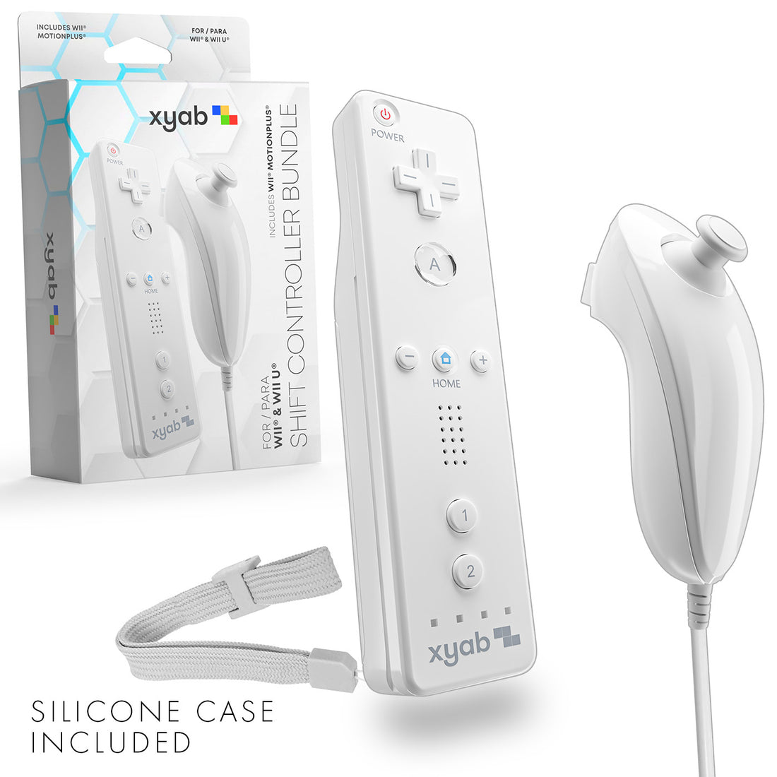3rd Party White Wii Remote Bundle (Wii)