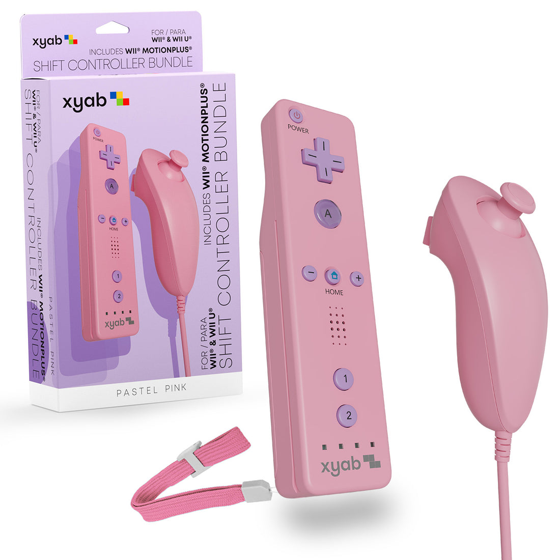 3rd Party Pastel Pink Wii Remote Bundle (Wii)