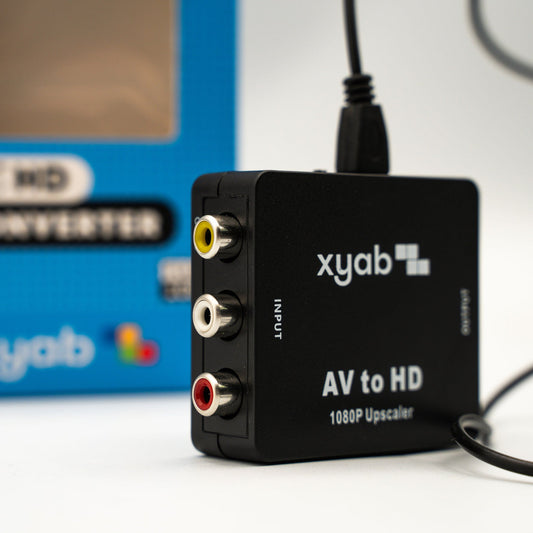 XYAB AV to HD Converter (PS, PS2, PS3, Xbox, Xbox 360, N64, NES, SNES, Wii, Gamecube, Sega Genesis)