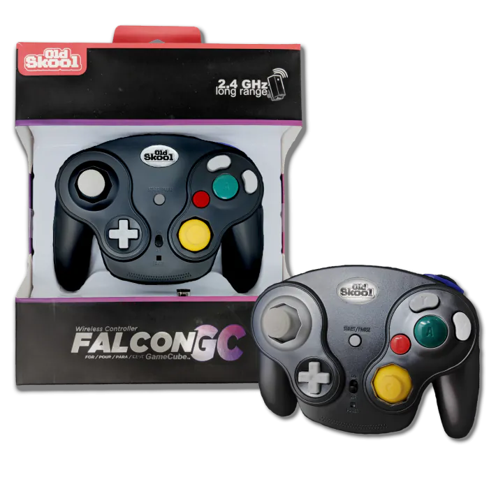 Old Skool Falcon Wireless Gamecube Controller (Gamecube)