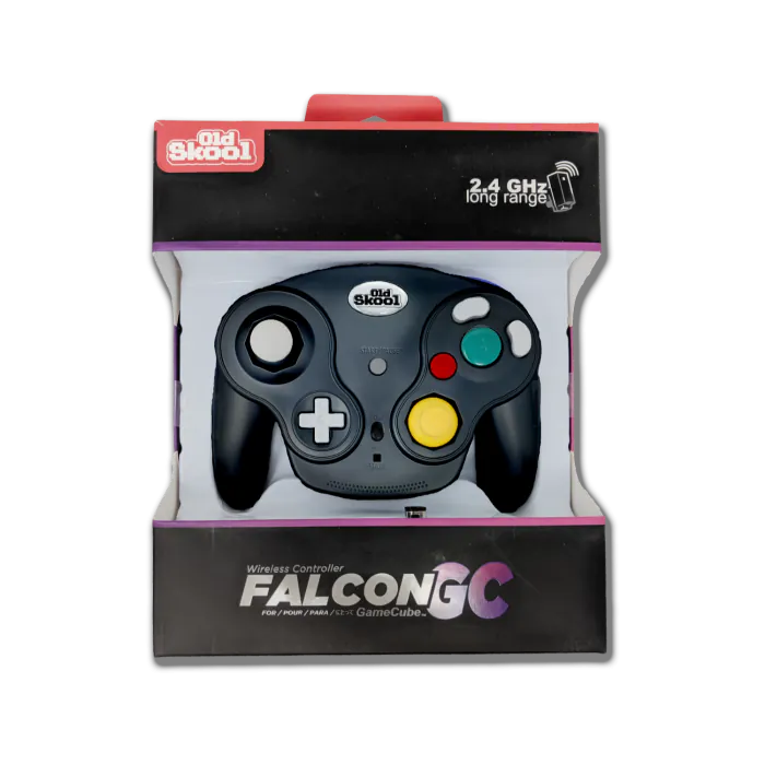 Old Skool Falcon Wireless Gamecube Controller (Gamecube)