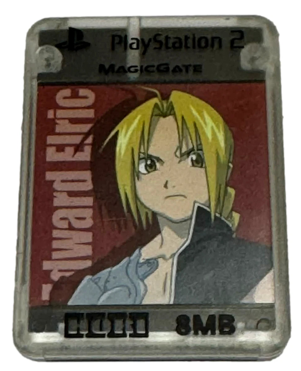 Hori Magic Gate PS2 Memory Card - Fullmetal Alchemist Edward Eric (Playstation 2)