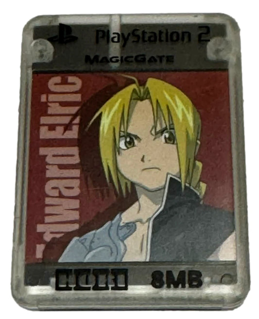 Hori Magic Gate PS2 Memory Card - Fullmetal Alchemist Edward Eric (Playstation 2)