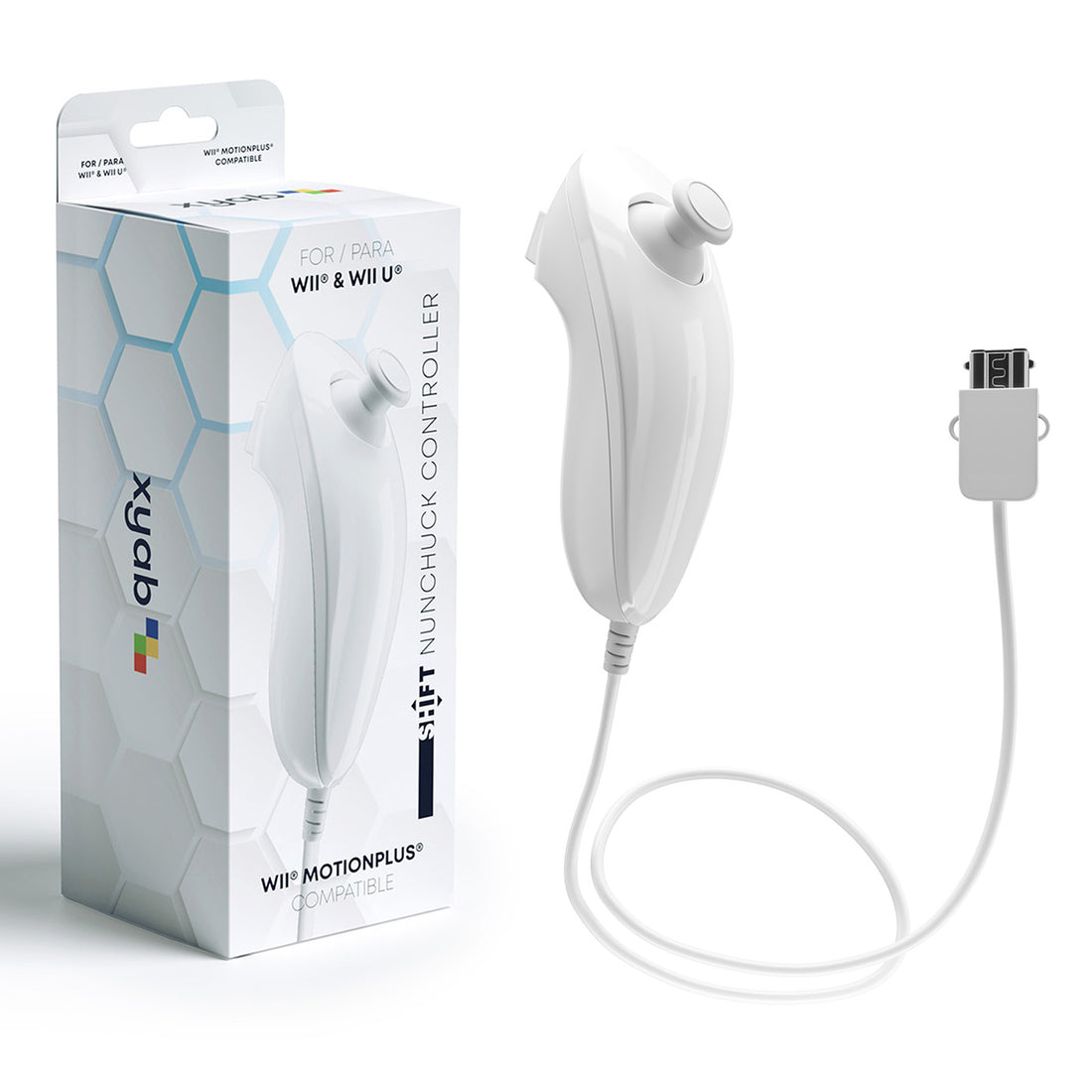 3rd Party Wii Nunchuck White (XYAB) (Wii)